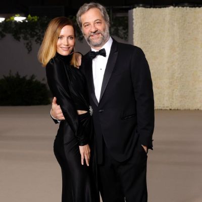 Photo of Janet's Daughter, Leslie Mann, and her son-in-law, Judd Mann.